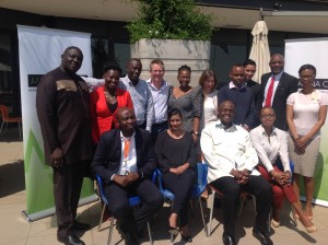 Vincent Magwenya, Chief Executive Officer of Magna Carta, with our African affiliates who joined us for our inaugural Africa Network conference