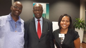 Magna Carta South Africa CE @MagwenyaVincent, Zimbabwe Minister of Finance and Economic Development: Hon. P.A. Chinamasa and Magna Carta Zimbabwe MD @BachiSapi prior to the official launch of Magna Carta Zimbabwe.